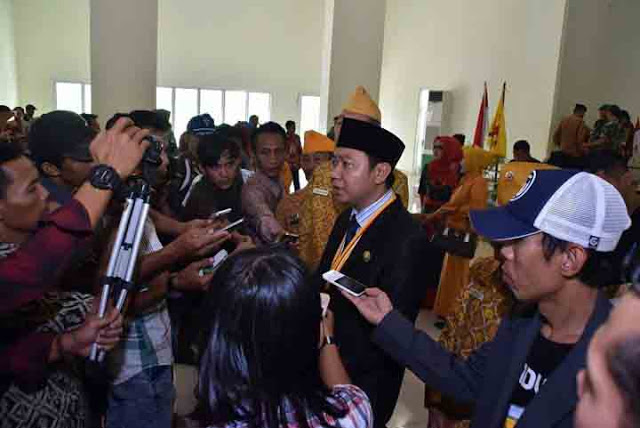 Insiden Wartawan Vs Pengawal Pribadi Bupati Lampura Terjadi di Sela Acara HUT LVRI