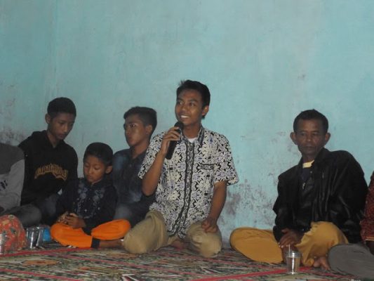 Desa Binaan Dusun Reformasi, Sarana Mahasiswa FKIP Unila Bagikan Ilmu