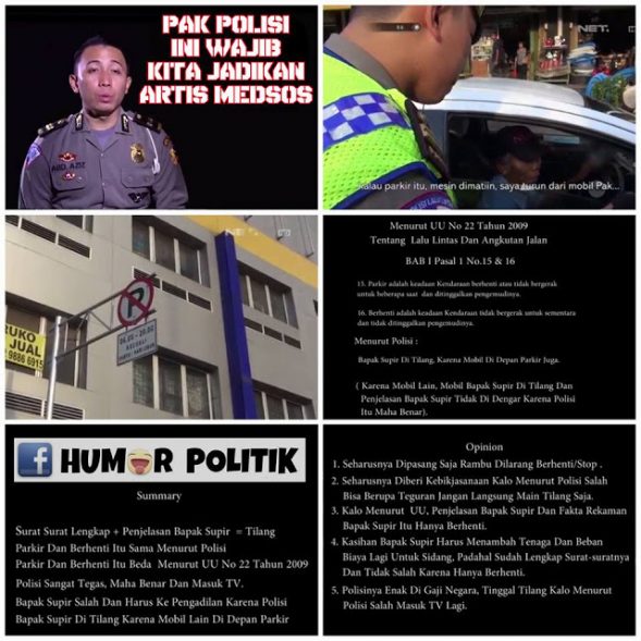 Video: Apa Beda Berhenti dan Parkir? Inilah Heboh Debat Sopir Tua dengan Para Polisi