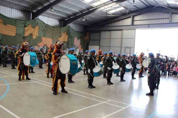 Drum Band Satgas Indobatt XXIII-J/Unifil Pukau Penonton di Lebanon