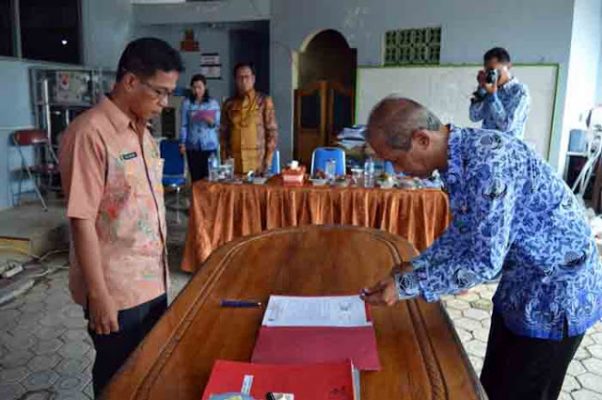 Inspektorat Mesuji Tanda Tangani Pakta Integritas