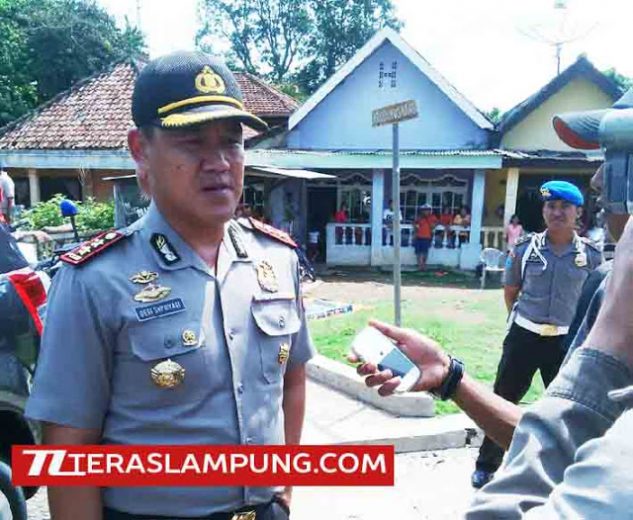 Kapolres Lampung Utara: Pascapenggerebekan, Situasi di Tanah Miring Kondusif