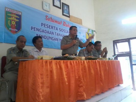 Pemprov Lampung Gelar Konsultasi Publik Proyek Irigasi Jabung II