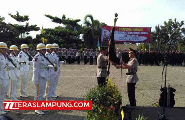 Brigjen Ike Edwin Terima Pataka Wira Bhakti Ruwa Jurai