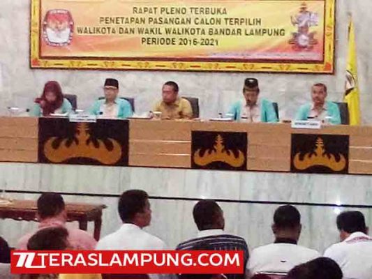 Herman HN-Yusuf Kohar tak Hadiri Penetapan Walikota-Wakil Walikota Bandarlampung Terpilih