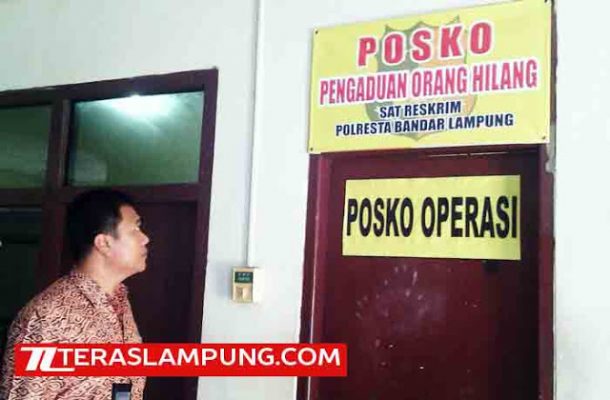 Polresta Bandarlampung Dirikan Posko Pengaduan Orang Hilang