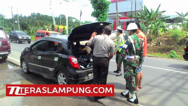 Pasca-Teror Bom Sarinah, Polres Lampung Selatan Razia Kendaraan di Jalinsum