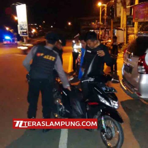 Polres Lampura Gelar Razia di Sekitar Tugu ARPN Kotabumi
