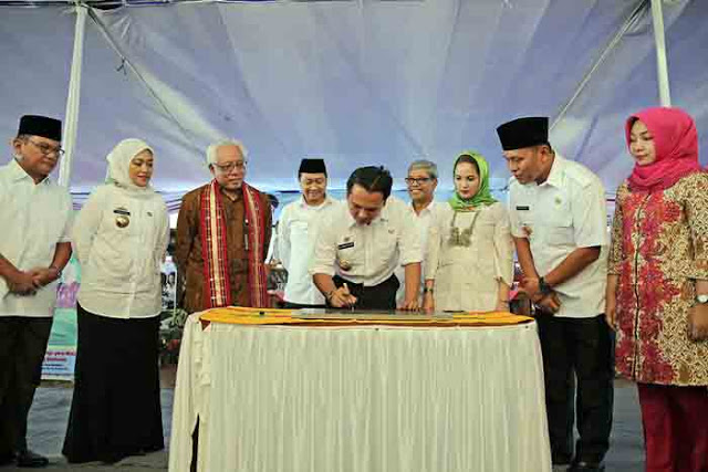 Gubernur Ridho Resmikan Kampung KB Pertama di Lampung