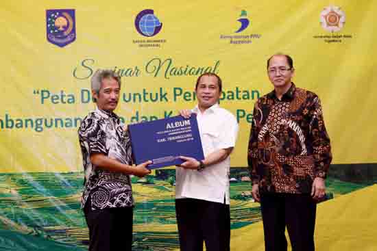 Mendes Marwan: Informasi Geospasial Penting Untuk Dukung Gerakan Desa Membangun.