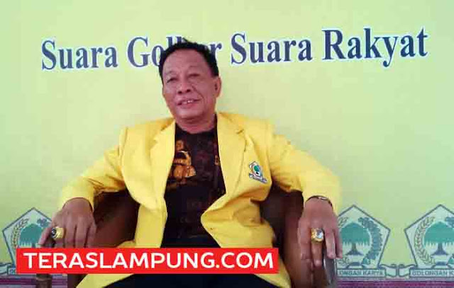 Arnol Alam tak Menyangka akan Dipilih sebagai Ketua Golkar Lampura