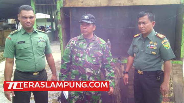 Koramil Natar Limpahkan 30 Ton Minyak Mentah Ilegal Senilai Rp 200 Juta ke Polres Lamsel