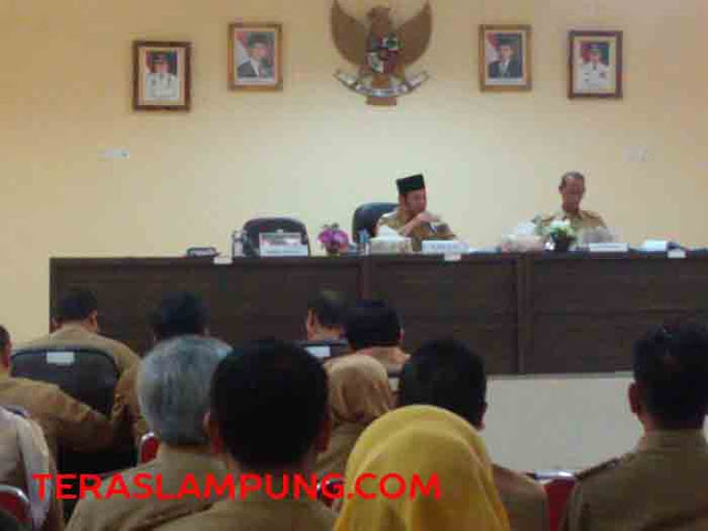 Pekan Pertama, Kedislipinan Pegawai Masih Jadi Sorotan Utama Bupati Zainudin Hasan