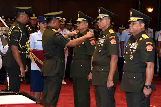 Panglima TNI Pimpin Sertijab Komandan Sesko TNI