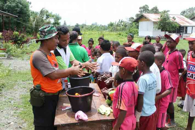 Tim Ekspedisi NKRI Sosialisasikan Perilaku Hidup Bersih dan Sehat