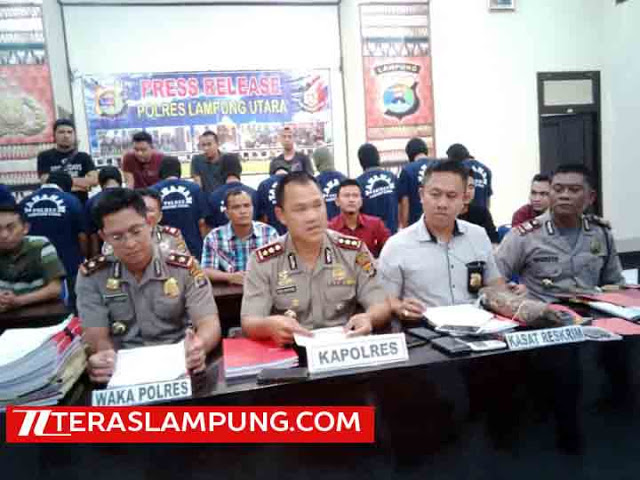 Rusuh Lampung Utara: Berkas Perkara Kelar, Para Tersangka Terancam Hukuman Mati