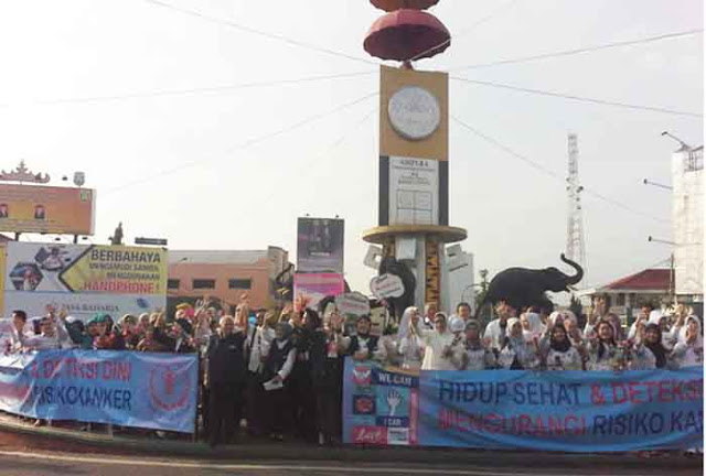 Yayasan Kanker dan Dinkes Lampung Ingatkan Bahaya Penyakit Kanker