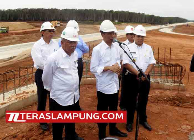 Soal Dana Pembebasan Lahan Proyek Jalan Tol, Jokowi Dikomplain Gubernur Lampung