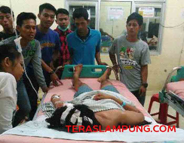Remaja Warga Kotabaru Bandarlampung Ditusuk Empat Pria Berambut Cepak