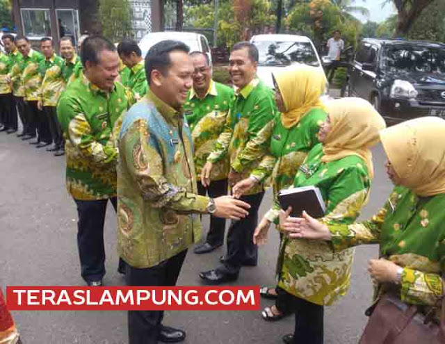 Gubernur Lampung Silaturahmi dan Koordinasi dengan Pejabat Pemkab Lamsel
