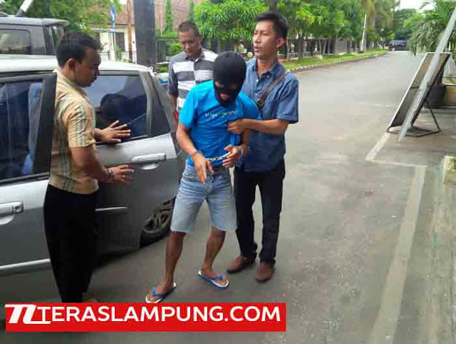 Lukman Mengaku Hanya Sekali Merampok di Bandarlampung