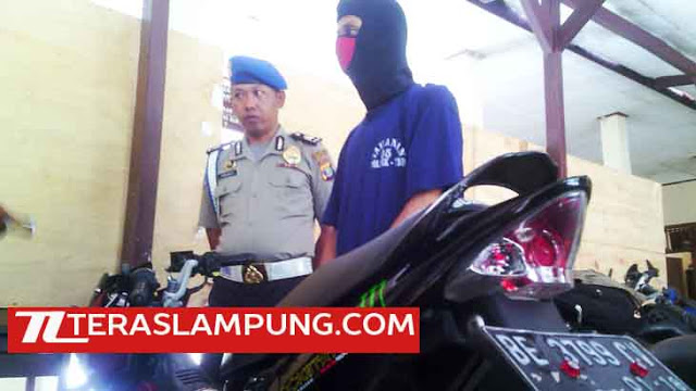 Jadi Penadah Sepeda Motor Curian, Karyawan PT Tripanca Diringkus Polisi