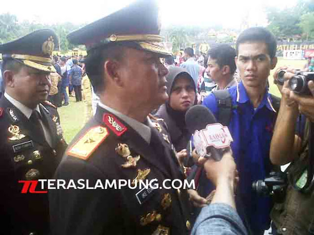 Kapolda Lampung Lantik 259 Brigadir Polisi