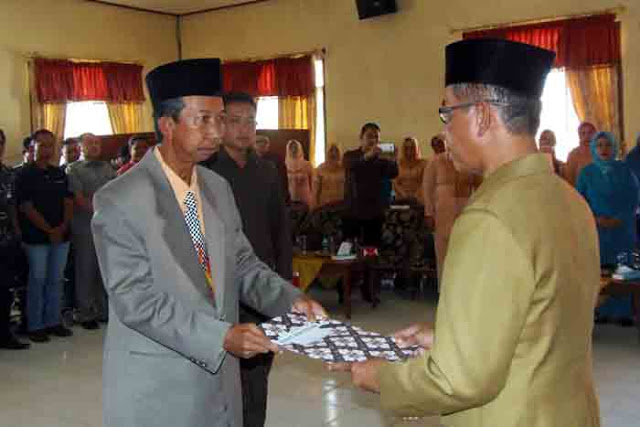 Rizal Fauzi Dilantik Sebagai Sekda Mesuji