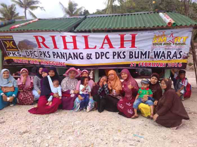 Solidkan Kader, PKS Dapil 3 Bandarlampung “Rihlah” ke Masjid Terapung Al-Aminah