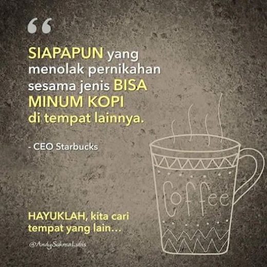 Medsos: Starbucks dan Line Di-Bully Habis-habisan Netizen karena Promosikan LGBT