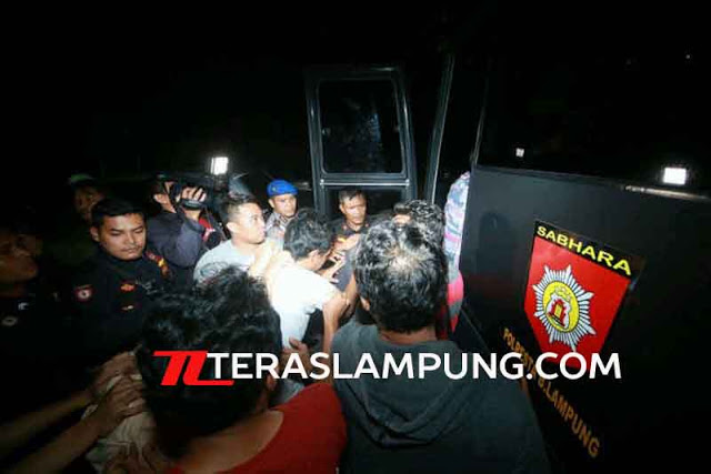 Rusuh di Lapas Rajabasa, Inilah 10 Napi yang Diamankan Polresta Bandarlampung