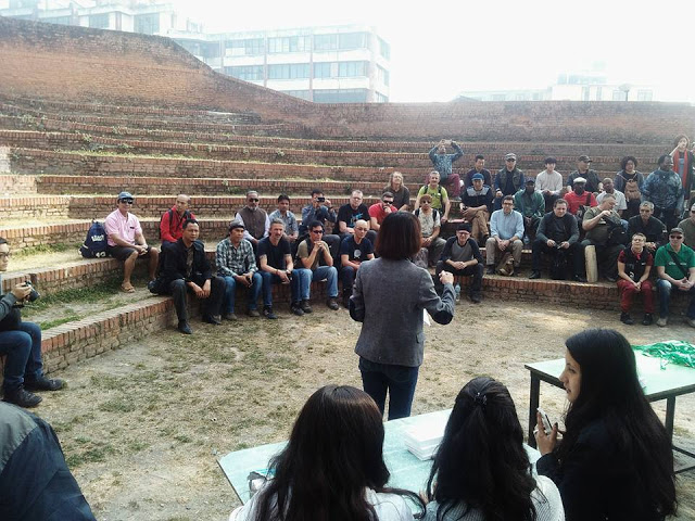 “Kemeriahan Bunyi Mesin” pada World Wood Day 2016 di Nepal