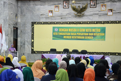 GOW Pemkot Metro Gelar Musda