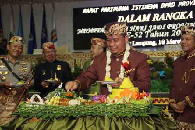 DPRD Lampung Gelar Rapat Paripurna Istimewa HUT ke-52 Provinsi Lampung