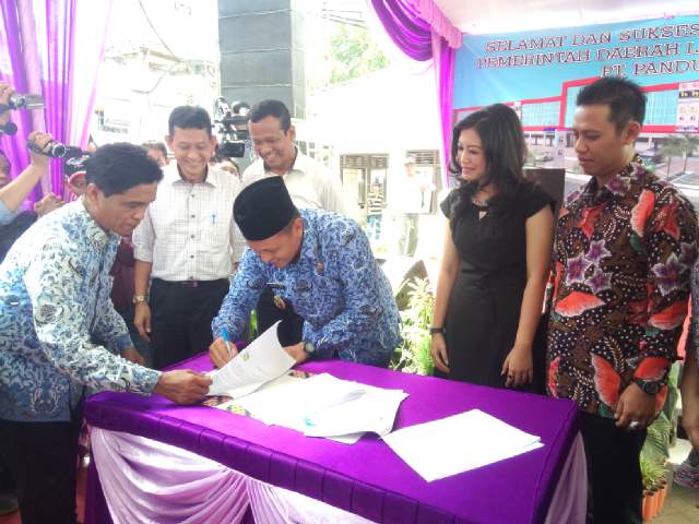 MoU Ditandatangani, Pasar Bandar Jaya Plaza Siap Dibangun dengan Dana Rp 600 Miliar