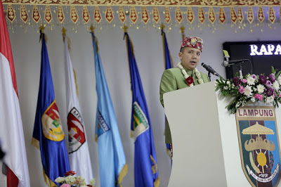 Gubernur : Pertumbuhan Ekonomi Lampung Cukup Menggembirakan