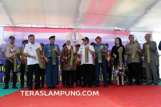 TNI AL Canangkan Program Bedah Desa Pesisir di Merak Belantung Lamsel