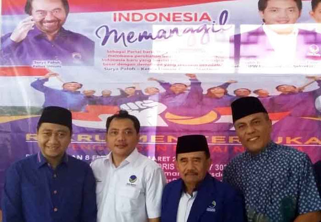 Bupati Agung Ilmu Mangkunegara akan Perkuat DPD Partai NasDem Lampura