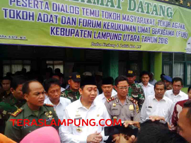 Bupati Agung Berharap Para Tokoh Jadi Contoh Masyarakat