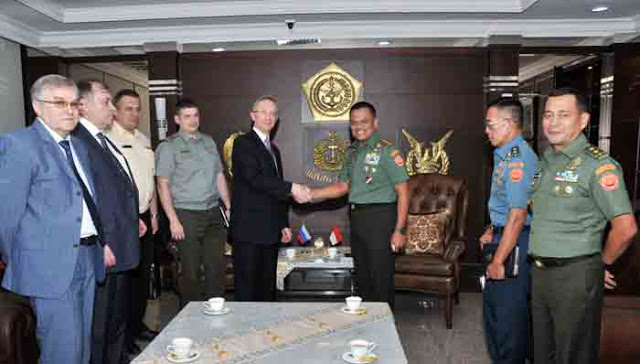 Panglima TNI Terima Dubes Rusia