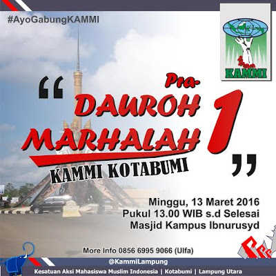 KAMMI Lampung Utara Siap Dideklarasikan