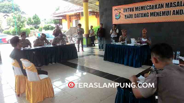 Buka Kantor di TOS, Sehari Polres Lampura Terima 10 Pengaduan