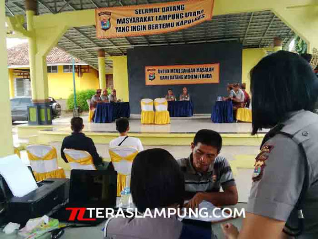 Polres Lampung Utara Buka Kantor di TOS Kotabumi