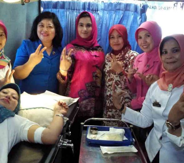 BPPKB Lamsel Gelar Pelayanan KB di Acara Bedah Desa dan Baksos Kemensos