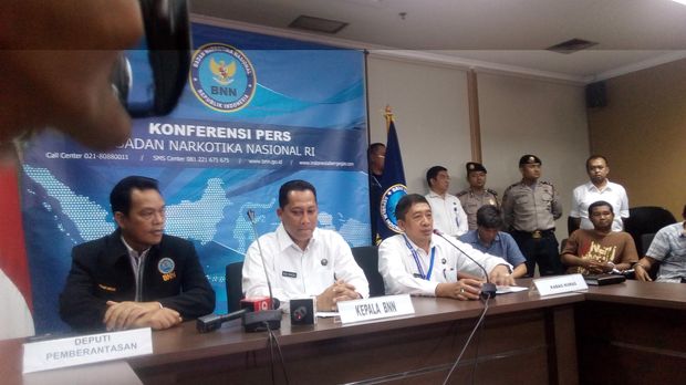 Dihadirkan saat Konferensi Pers di BNN, Bupati Ogan Ilir Masih Teler