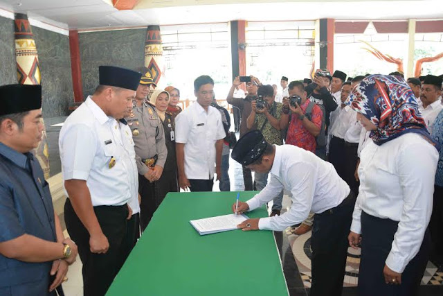 Bupati Mustafa Tegaskan Netral dalam Pilkakam Serentak di Lampung Tengah