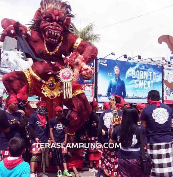 Walikota Herman HN Buka Festival Ogoh-Ogoh