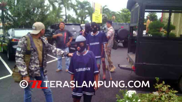 Empat Perampok Ini Pernah Merampas Uang Rp 50 Juta di Adirejo Lampung Timur