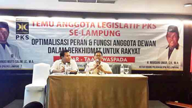 Usai Dilantik, Pengurs DPW PKS Lampung Pacu Program Berkhidmat untuk Rakyat