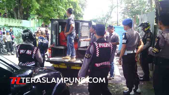 Polisi Gelar Prarekontruksi Pembunuhan Siswa SMKN 2 Bandarlampung